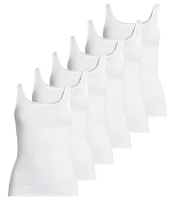 6 pack Fine Cotton - onderhemd