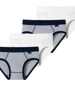 4 pack fijnrib Organic Cotton - slip / onderbroek