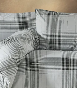 1 persoons beddengoed 140x200 cm+1 kussensloop 65x65 cm in katoen