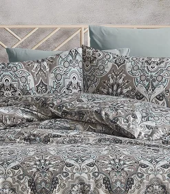 2 persoons beddengoed 240x220 cm+2 kussenslopen 65x65 cm katoensatijn