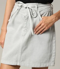 AITANA - Damesrok van 100% katoendenim