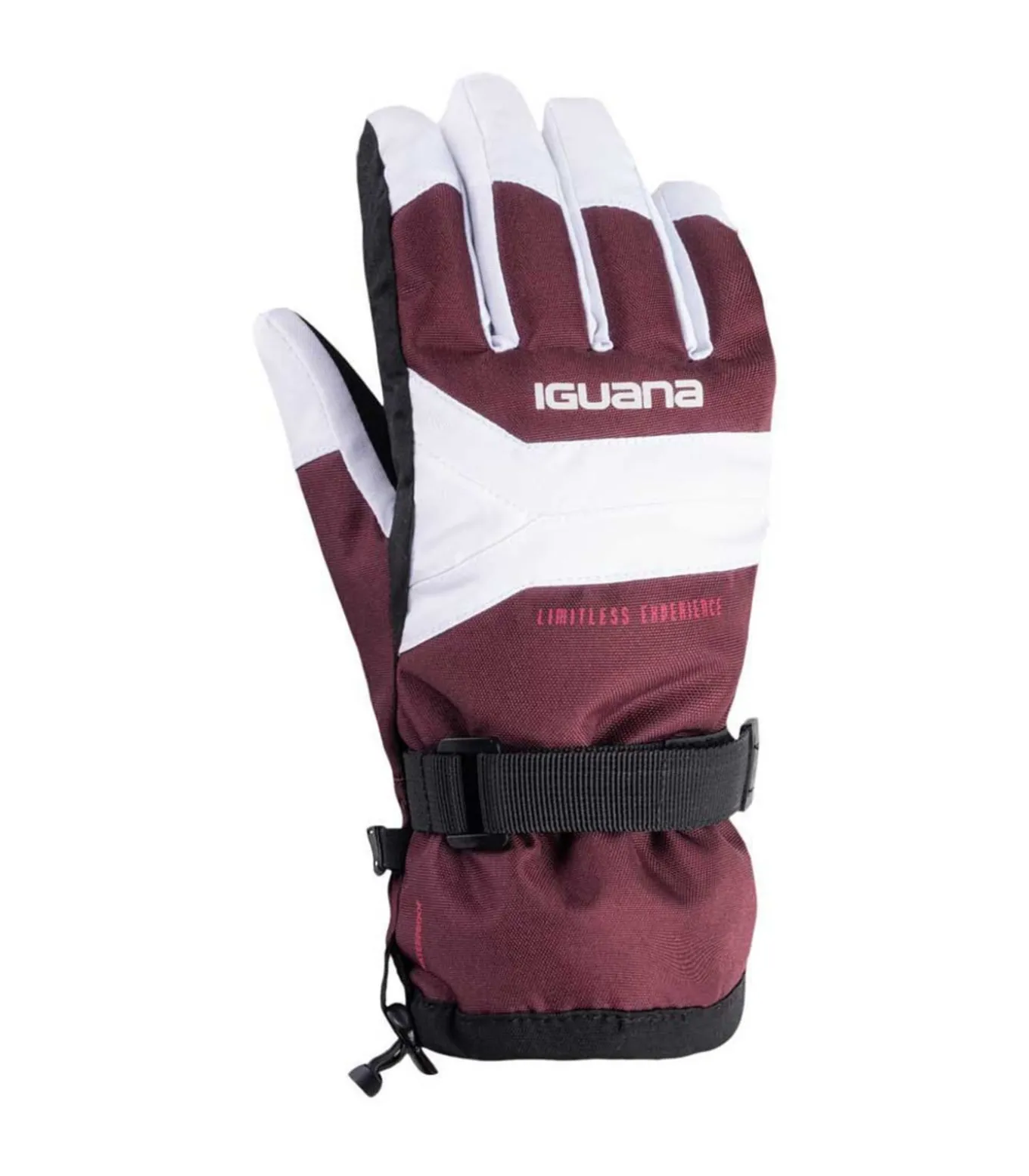 ALESSIA - Ski-handschoenen - Donkerrood