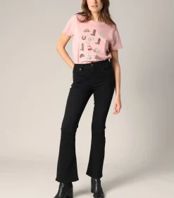 ALICIA - Uitlopende jeans met een flatterende en comfortabele pasvorm