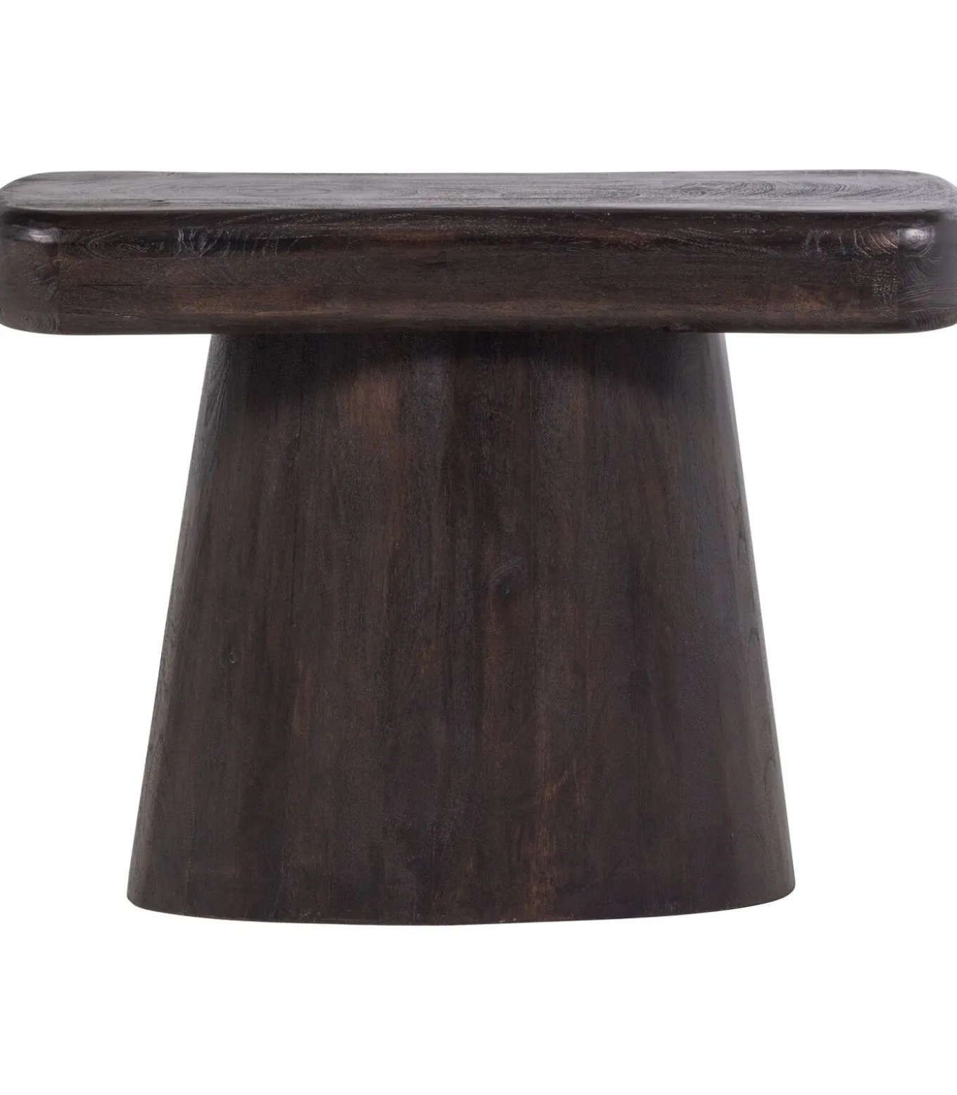 Amco Sidetable - Mango Hout - Zwart - 76x120x40