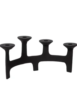 Amour - Kaarsenhouder - Zwart