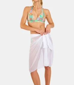 ange sarong in witte voile BIG UNI