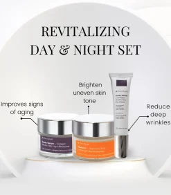 Anti-Aging Dagcrème 50 ml + Collageen Nachtcrème 50 ml + Oogcrème 15