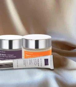 Anti-Aging Dagcrème 50 ml + Collageen Nachtcrème 50 ml + Oogcrème 15