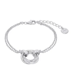 Armband m.Anh. voor dames, zilver 925, zirkonia