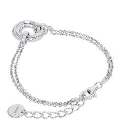 Armband m.Anh. voor dames, zilver 925, zirkonia