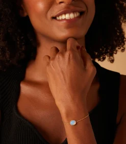 Armband Staal 19 cm - Goudkleurig