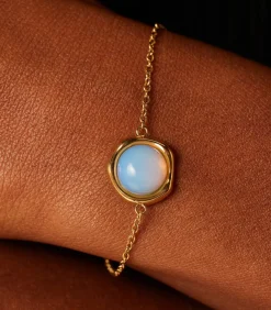 Armband Staal 19 cm - Goudkleurig