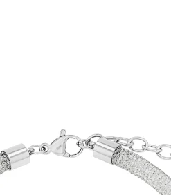 Armband voor dames, roestvrij staal, zirkonia synth.