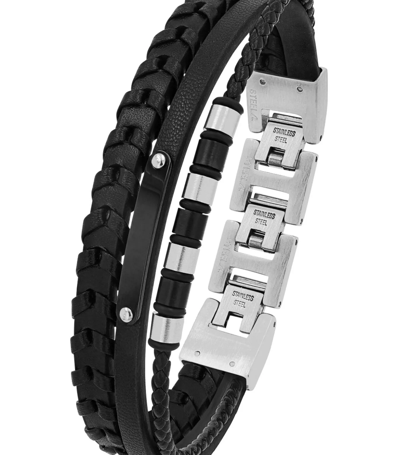 Armband voor mannen, roestvrij staal