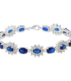 Armband Zilver 17.50 cm - Goudkleurig