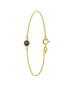 Armband Zilver 19 cm - Goudkleurig