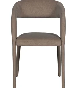 Arms Eetkamerstoelen - Polyester - Bruin - Set van 6
