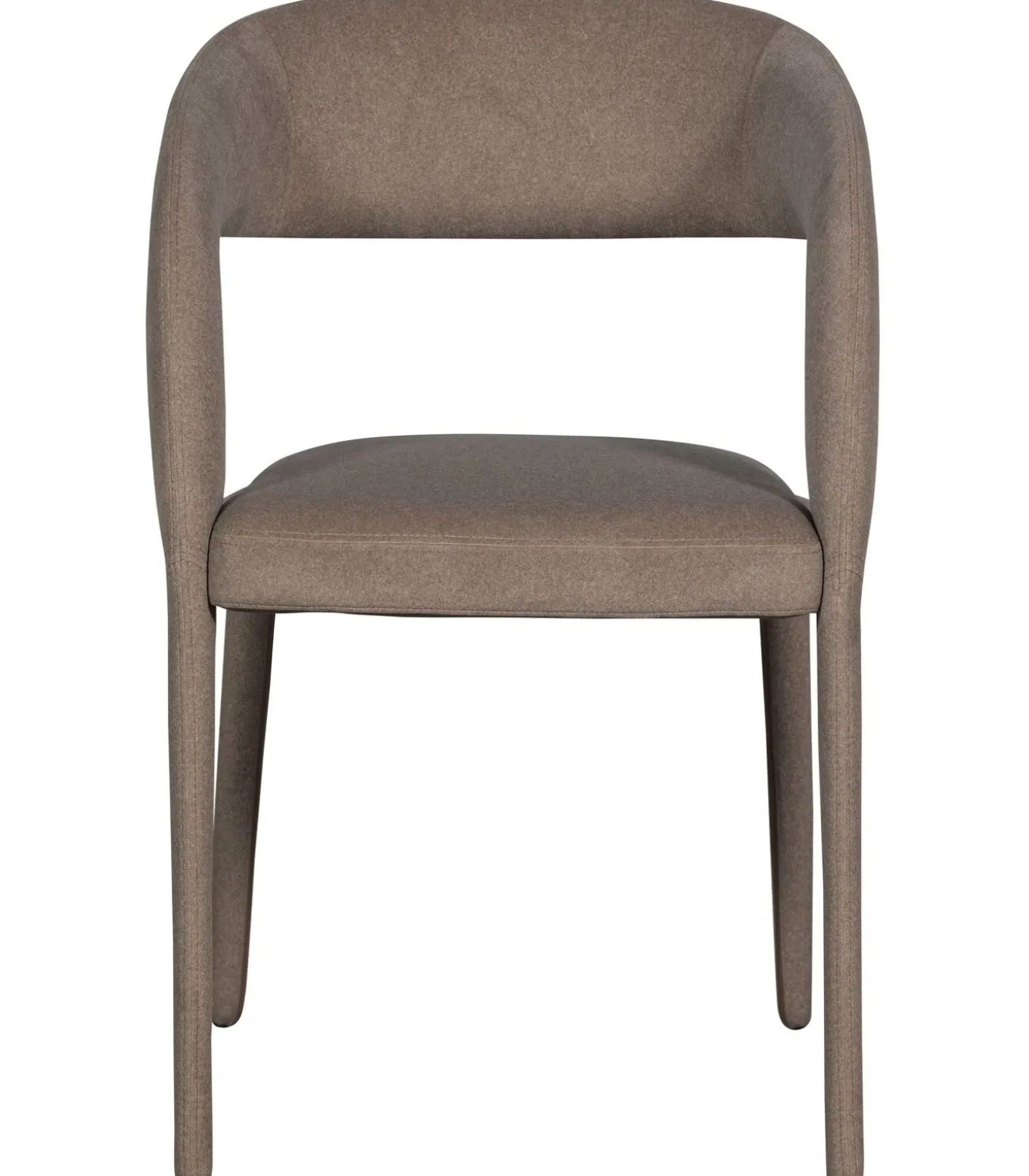 Arms Eetkamerstoelen - Polyester - Bruin - Set van 6