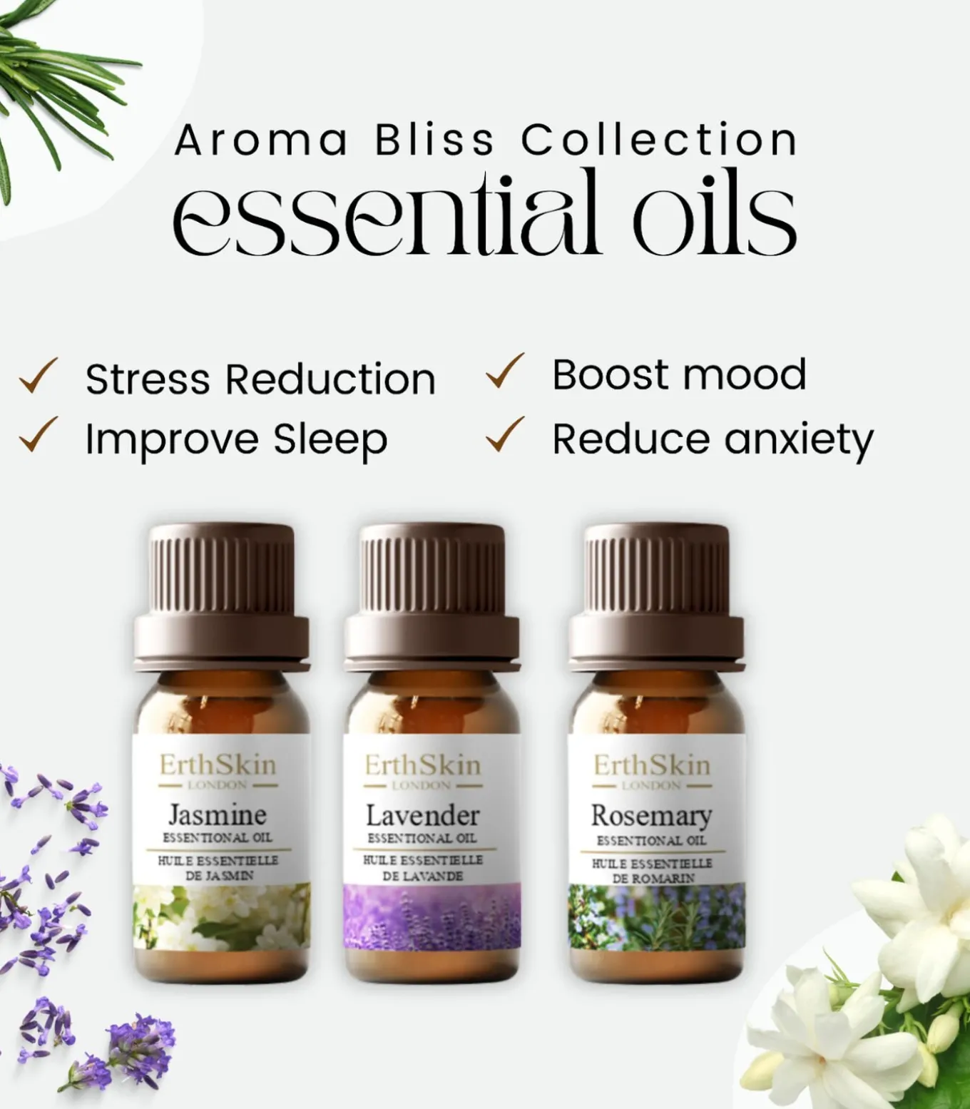 Aroma Bliss Collectie Oliën, 3-pack