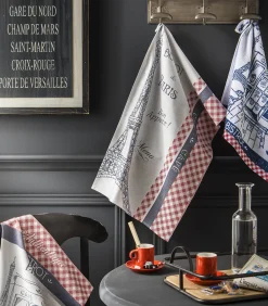 Authentique Bistrot - Tafellinnen Badstof keukenhanddoek