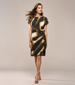 Avery Print Rok Olijfgroen / Multi