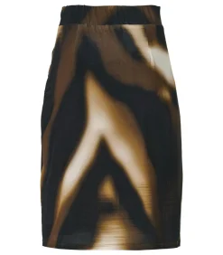 Avery Print Rok Olijfgroen / Multi