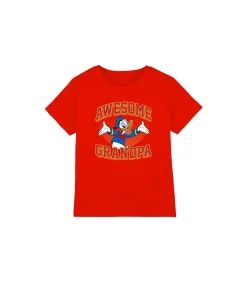 AWESOME GRANDPA - T-shirt - Rood
