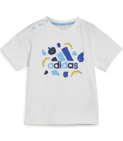 Baby t-shirt en shorts met opdruk Essentials