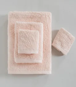 Badhanddoek Solid 85x150 cm Lichtroze