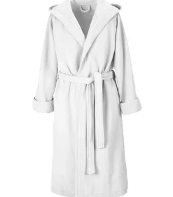 Badjas Reese, Wit - S - Unisex - Katoen/Polyester