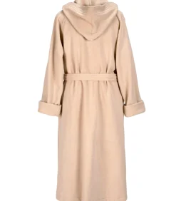 Badjas Reese, Zand - S - Unisex - Katoen/Polyester