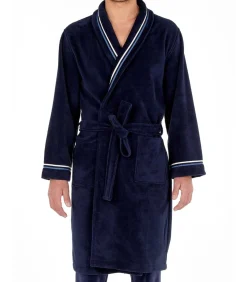 badjas transat bathrobe navy