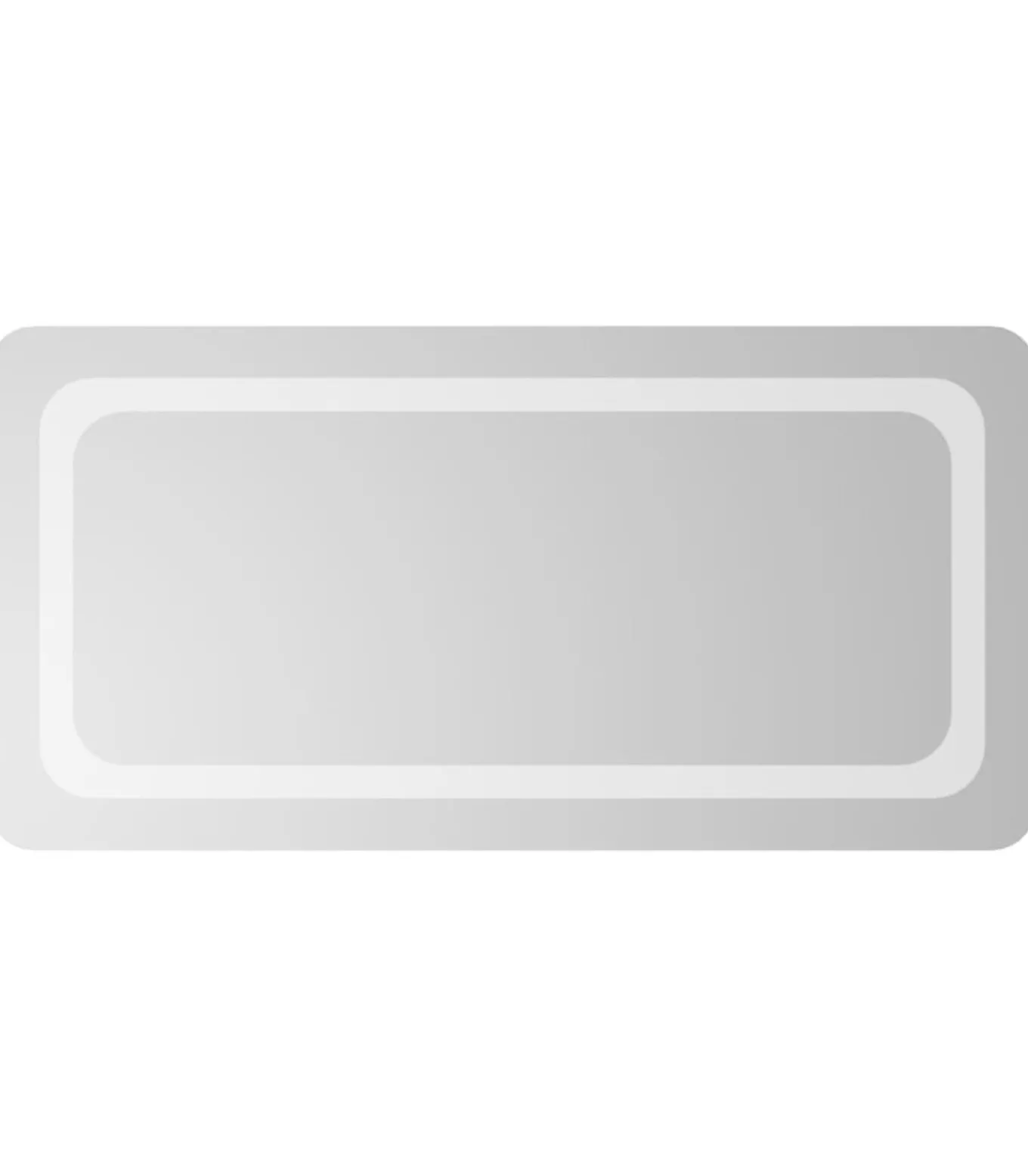 Badkamerspiegel LED 40x80 cm