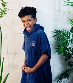 Badponcho voor kinderen van 100% katoen, LOGO