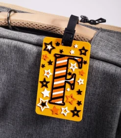 Bagagelabel - Letter F