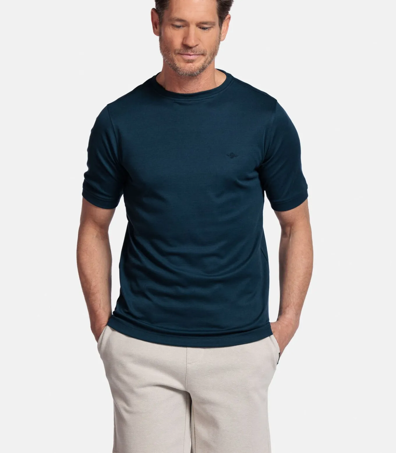 Baileys Basic T-shirt - Donkerblauw