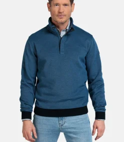 Baileys Half-Zip Sweatshirt – Donkerblauw