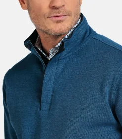 Baileys Half-Zip Sweatshirt – Donkerblauw
