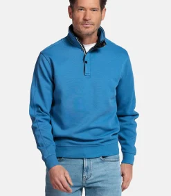 Baileys Half-Zip Sweatshirt – Middenblauw