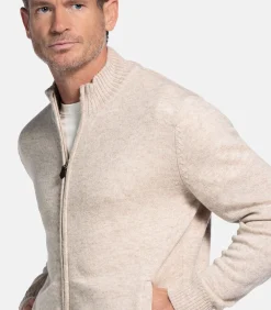 Baileys Lamswollen vest - Off-white