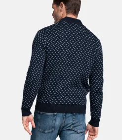 Baileys Pullover met print - Navy
