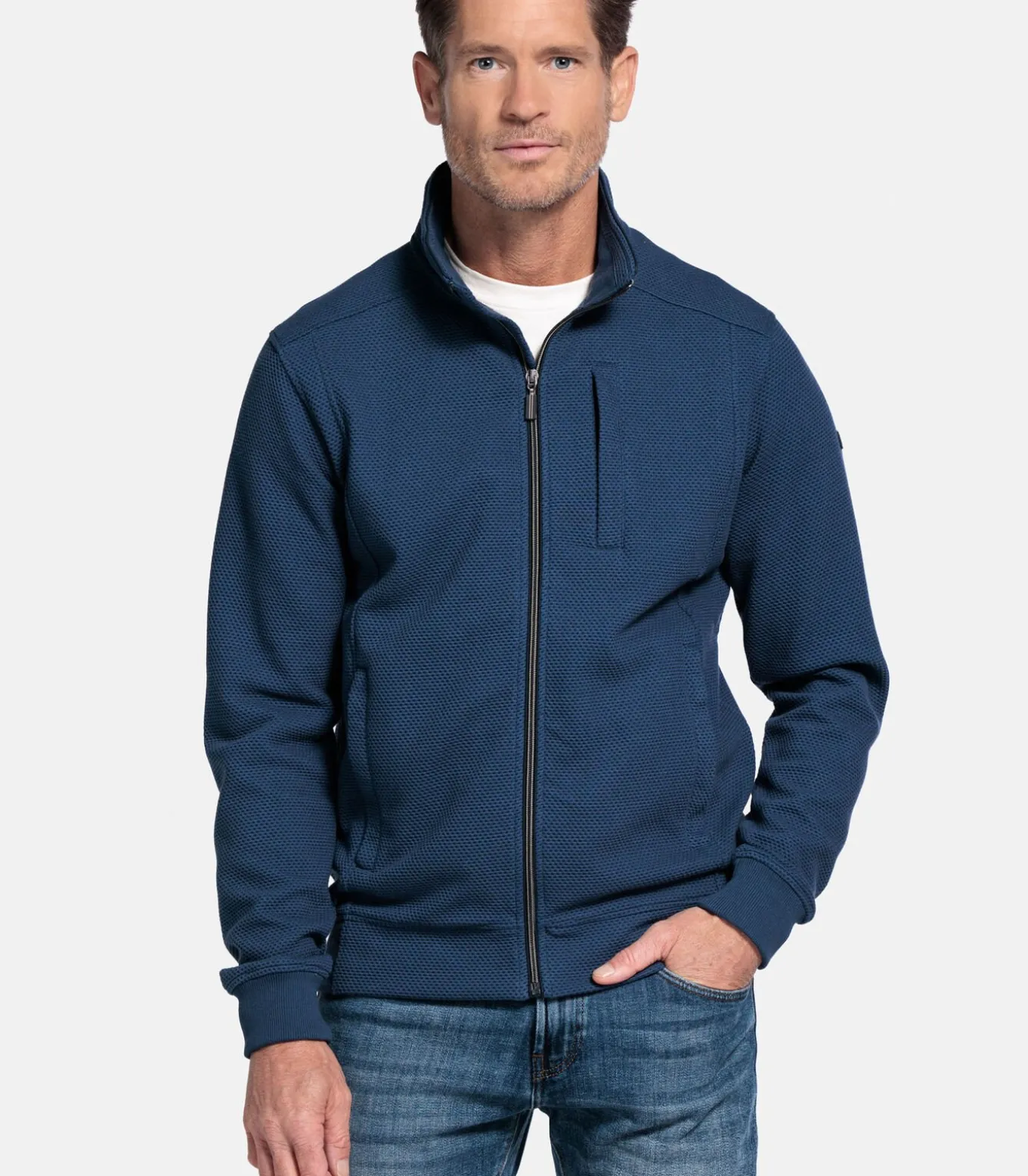 Baileys sportief vest - Denim