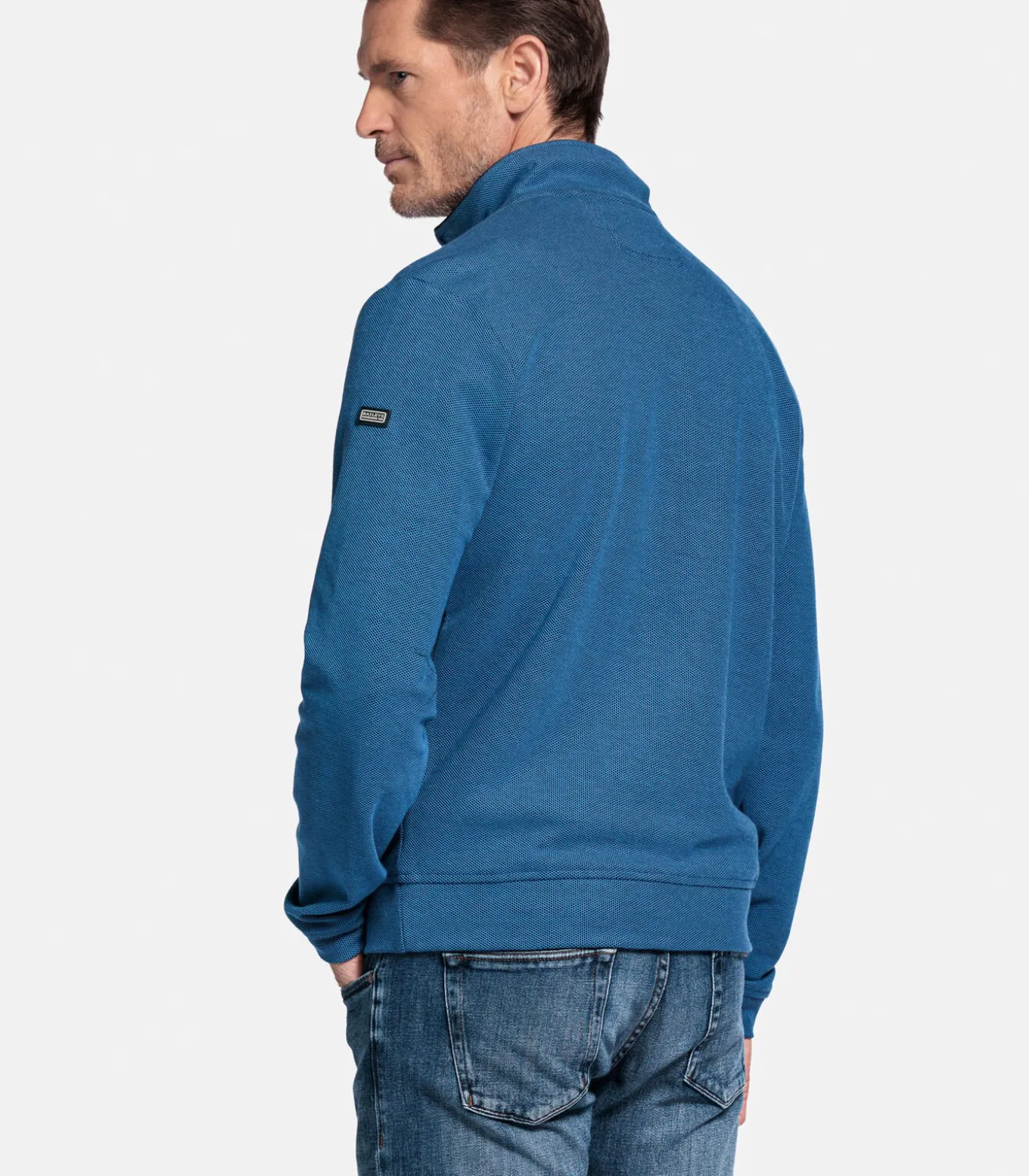 Baileys sweatvest - Delftblauw