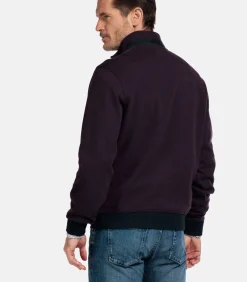 Baileys two-tone pullover - Bordeaux