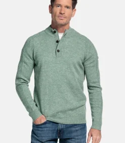 Baileys Wollen Pullover - Misty Green