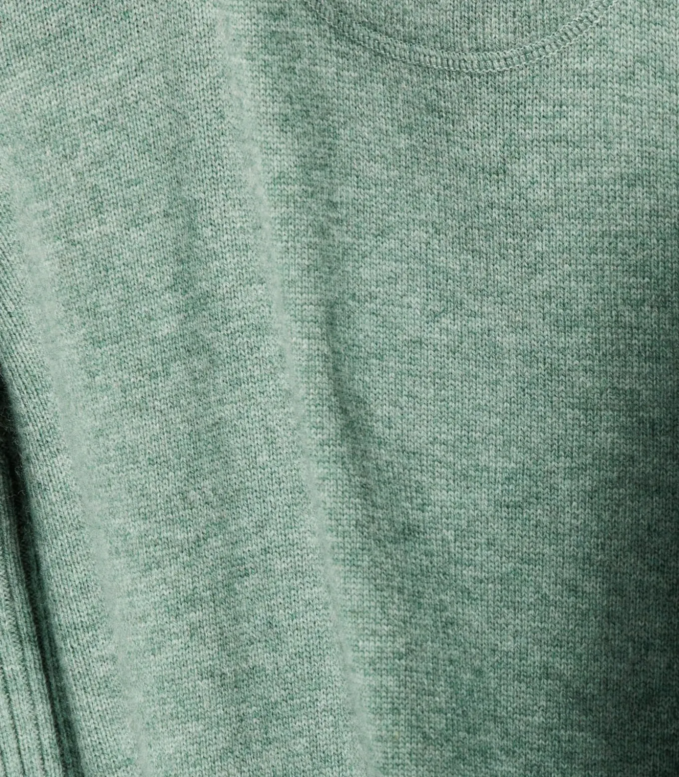 Baileys Wollen Pullover - Misty Green