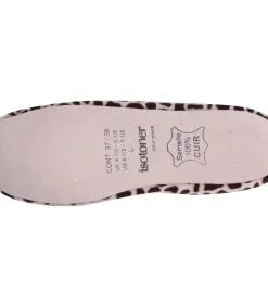 Ballerina pantoffels Giraffe strik