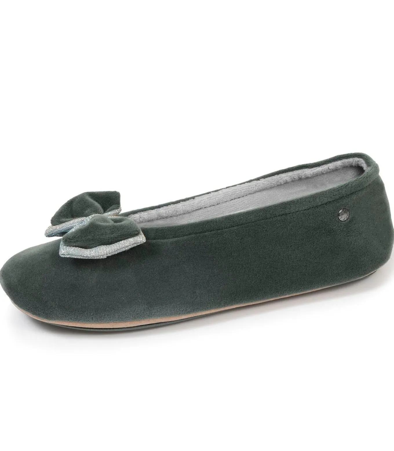 Balletpantoffels dames met dubbele strik Sage