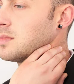 B-CLASSIC zilveren oorbellen