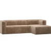 Bean Hoekbank Rechts - Chenille - Velvet Taupe - 73x305x175
